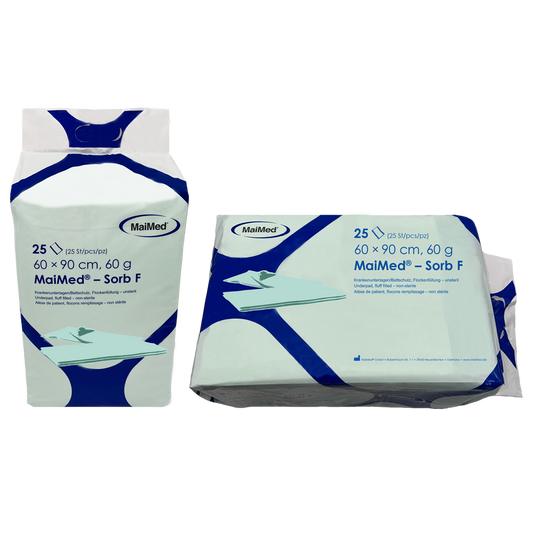 MaiMed-Sorb F lægejournaler ikke-sterile celluloseflager, 60x90cm, 60g, 4x25 stk./æske | Æske (100 stk.)