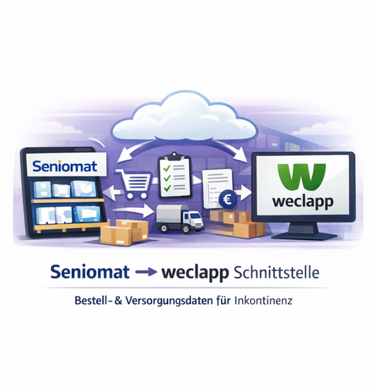 Seniomat til weclapp interface