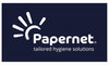 Papiret Double Roller Dispenser til toiletpapir med forsvarsteknologi | Pakke (1 stykke)