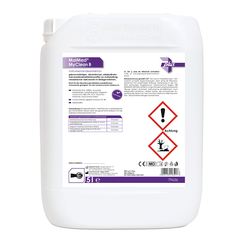 MaiMed MyClean B borebad 5l/dåse, 1 stk | Beholder (5 l)