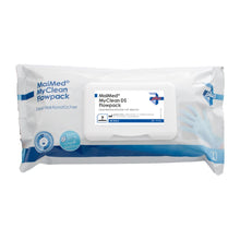 MaiMed MyClean DS Flowpack, 80 ark 20x20 cm, gennemblødte servietter | Pakke (80 stk.)