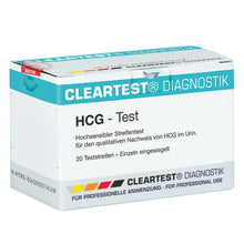 Cleartest HCG graviditetstestpakke: 20 stk, IMPORT varer | Pakke (20 tests)