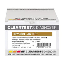 Cleartest Pylori testkassetter