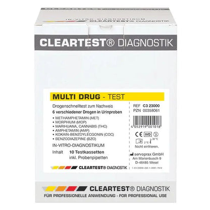 Cleartest Multi-Drug Metadon