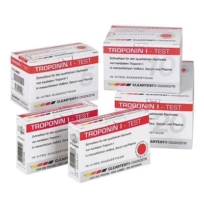 Cleartest Troponin, individuel test | Stykke (1 test)