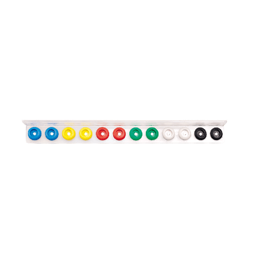 VARIOFLEX-ampullestativ, 1 stk., enkeltrække, til 12 ampuller