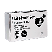 LifePad®-kasse i krom, inkl. vægbeslag
