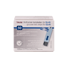 Teststrimler til Beurer GL 40 mg/dl, 50 stk.