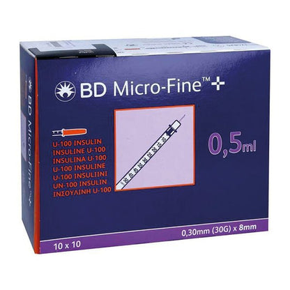 Micro-Fine Plus insulinsprøjte | Pakke (100 stk.)