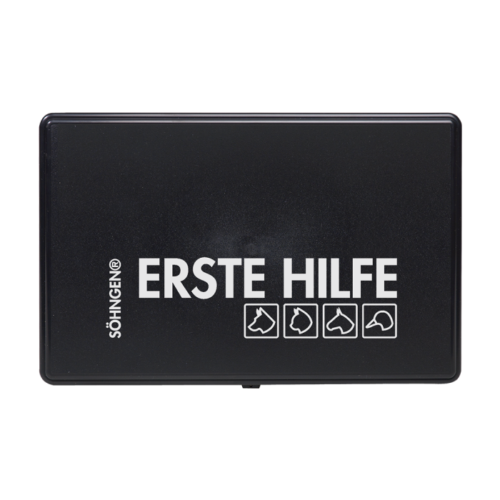 Verbandkasten für Tiere Kunststoff grün