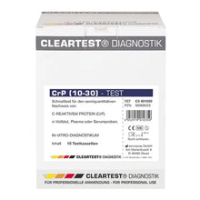Cleartest CrP (10/30) Cut Off: 10mg/l Reference: 30mg/l Pakke: 10 tests | Pakke (10 tests)