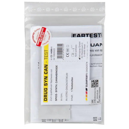 Cleartest drug test tetrahydrocannabinol testkassette