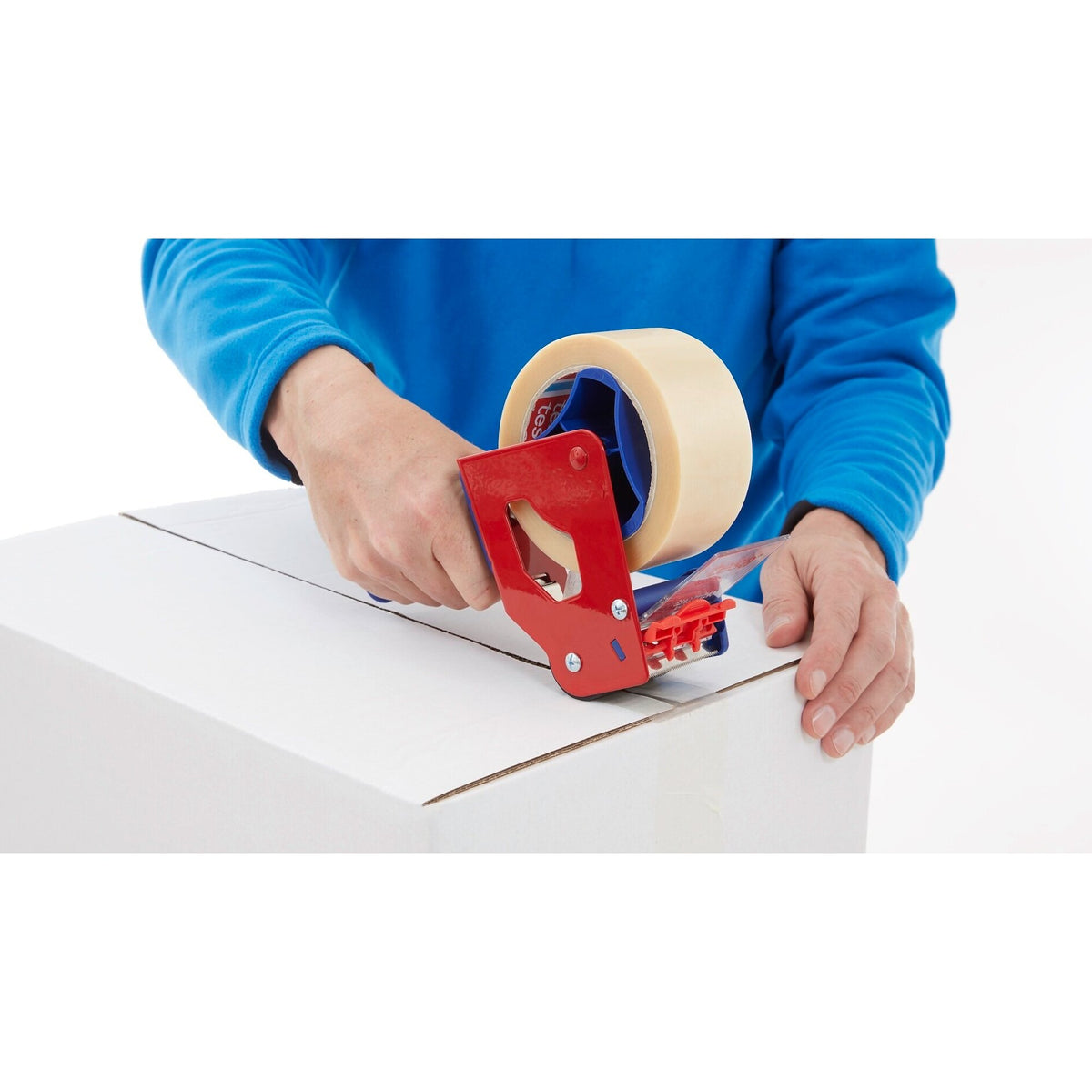 tesa 4100CPVC20 PVC Verpackungsklebeband – Anwendung