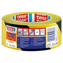 tesa Professional 4169 Markierungsband, permanent schwarz-gelb, 33 m x 50 mm