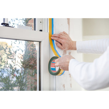tesa Professional 4470 Doppelseitiges Präzisionskrepp, 25 m x 25 mm, blau – Anwendung