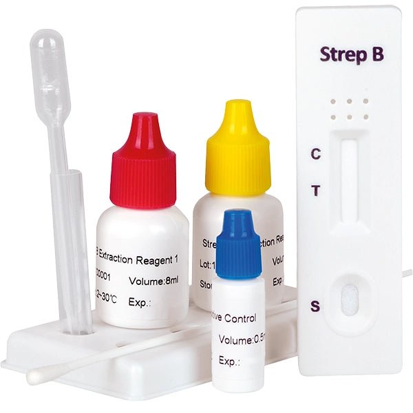 Cleartest Strep-B (GBS) Streptococcus B-test, pakke: 10 tests | Pakke (10 tests)