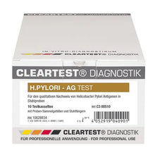 Cleartest Pylori AG, lavet af stol