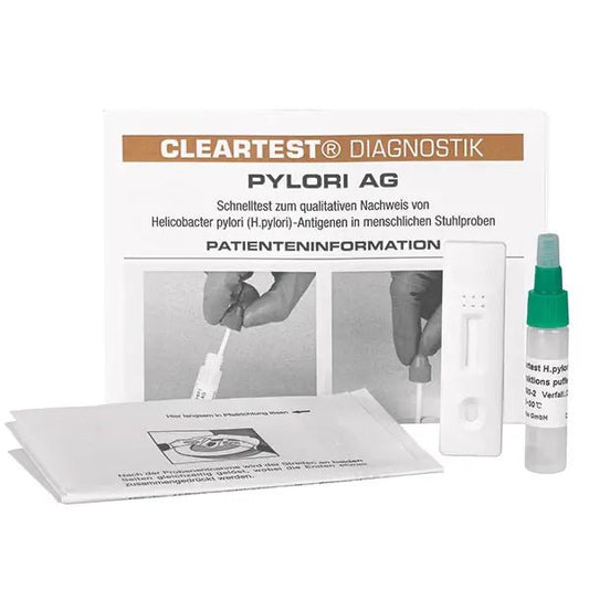 Cleartest Pylori AG, lavet af stol