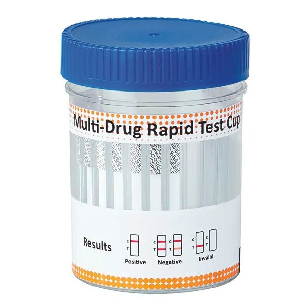 Cleartest Multi Drug Diskret ECO urin-lægemiddeltestkop, 9 gange *** Enkelt test ***