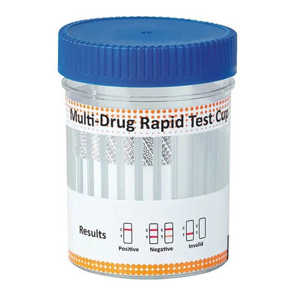 Cleartest Multi Drug Diskret ECO urin-lægemiddeltestkop, 9 gange *** Enkelt test ***