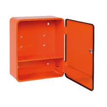 Førstehjælpsskab HEIDELBERG City Style, orange, tomt