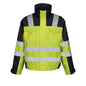 MASCOT® Genova vinterjakke, hi-vis gul/marineblå