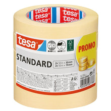 tesa malertape Standard, 50 m x 19 mm + 50 m x 30 mm