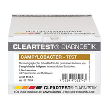 Cleartest Campylobacter test, fra afføring