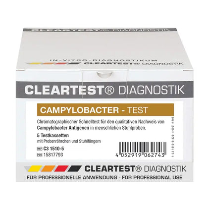 Cleartest Campylobacter test, fra afføring