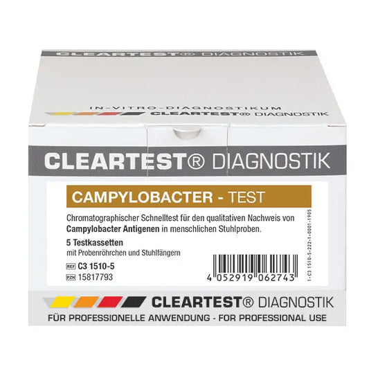 Cleartest Campylobacter test, fra afføring