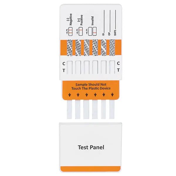 Cleartest Multi Drug wipe test 12 gange lægemiddelkombination, testplade