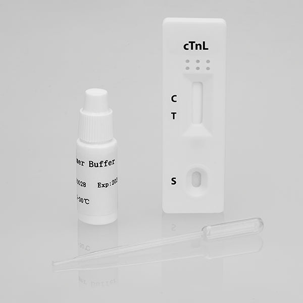Cleartest light Troponin I Pack: 5 testkassetter, inklusive tilbehør | Pakke (5 tests)