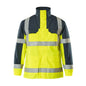 MASCOT® Lungern Parka Multisafe, hi-vis gul/marineblå