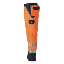 MASCOT® Linz overtræksbukser, hi-vis orange/marineblå
