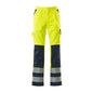 MASCOT® Olinda bukser, hi-vis gul/marineblå