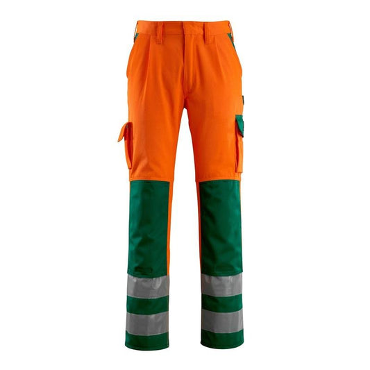 MASCOT® Olinda bukser, hi-vis orange/grøn