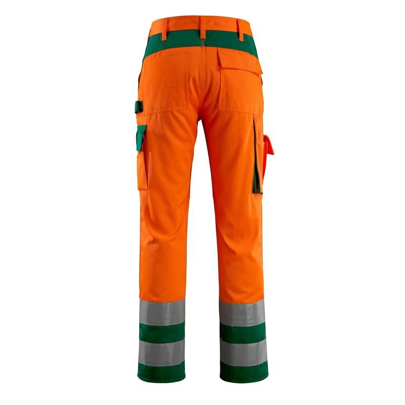 MASCOT® Olinda bukser, hi-vis orange/grøn