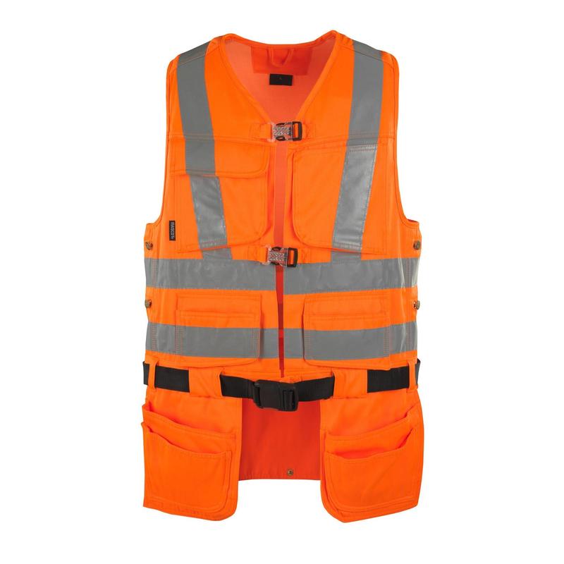 MASCOT® Yorkton værktøjsvest, hi-vis orange