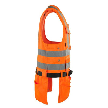 MASCOT® Yorkton værktøjsvest, hi-vis orange