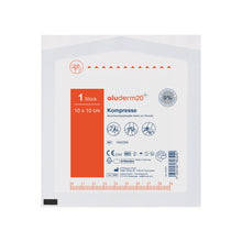 aluderm®-kompres, enkeltpakke, 10 x 10 cm