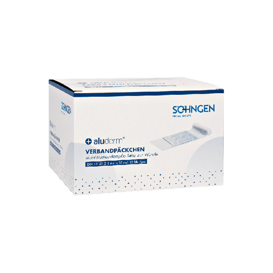 aluderm® bandagepakker, store, 10 stk.
