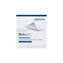 aluderm®-kompres 10 x 10 cm, pakke med 10 stk.