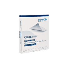 aluderm®-kompres 10 x 10 cm, pakke med 10 stk.