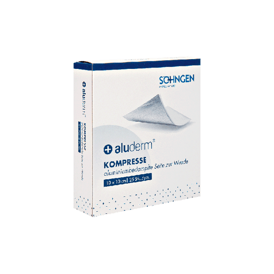 aluderm®-kompres, pakke med 25 stk., 10 x 10 cm