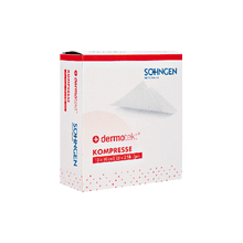 DERMOTEKT®-kompres 10 x 10 cm, 2 stk. i en pakke med 25 stk.