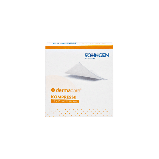 DermaCare®-kompres, pakke med 25 stk., 10 x 10 cm