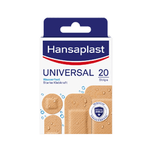 Hansaplast UNIVERSAL plaster, 20 stk., 4 størrelser