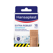 Hansaplast EXTRA ROBUST plaster 2,6 x 7,6 cm, 16 stk.