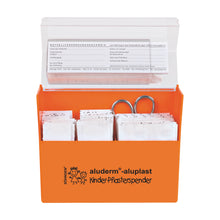 Plasterdispenser til børn, aluderm®-aluplast, fyldt
