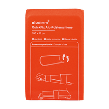 QuickFix-aluminiumsskinne til polstring, stor, 100 x 11 cm